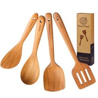 Teak Kitchen Utensil Set – 4 Piece