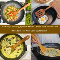 Teak Kitchen Utensil Set – 4 Piece