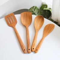 Teak Kitchen Utensil Set – 4 Piece