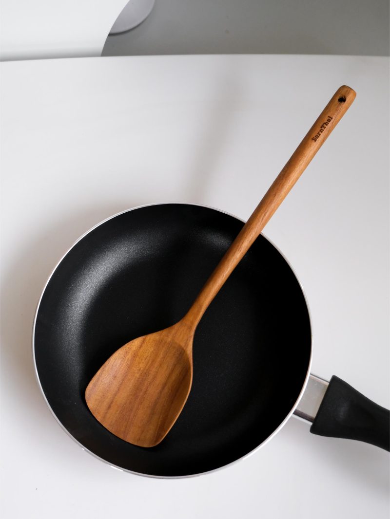 Teak Wooden Spatula long handle