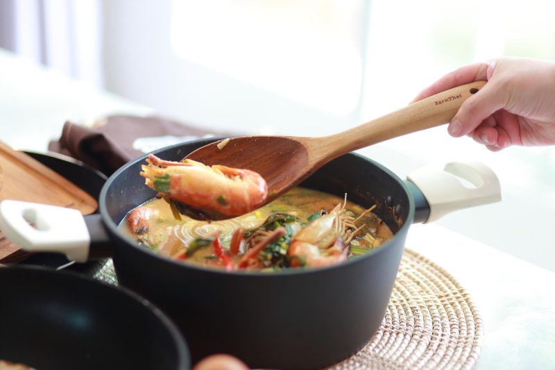 IMG_1700 Teak Wooden Cooking Spoon