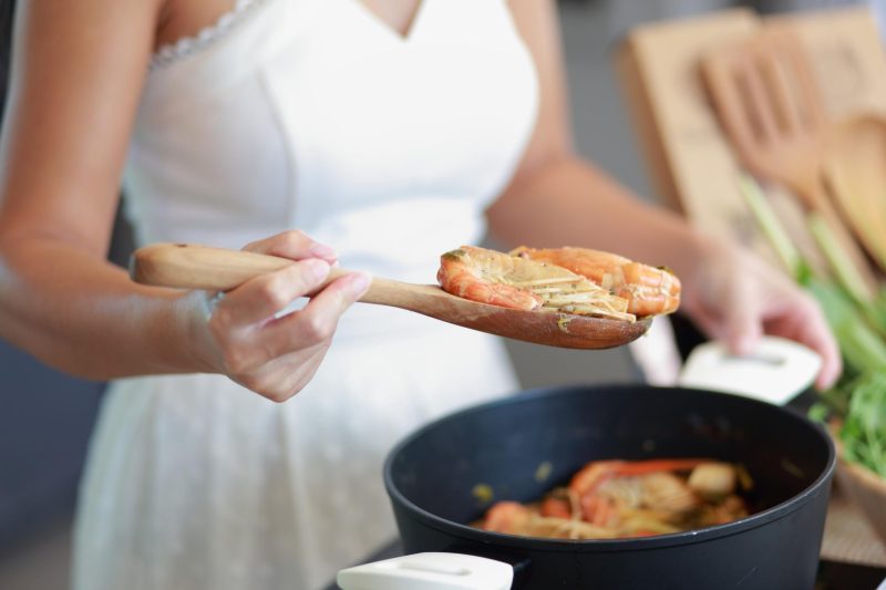 IMG_1752 Teak Wooden Cooking Spoon