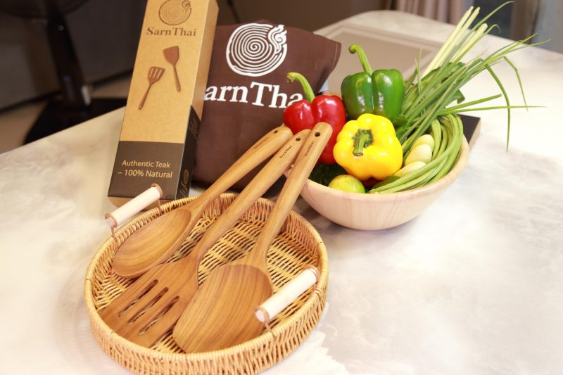 Teak Kitchen Utensil Set – 3 Piece