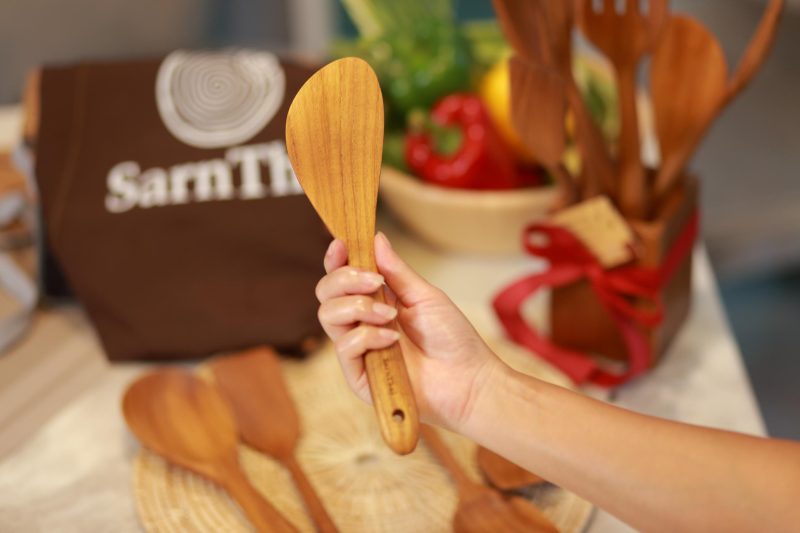 Teak Wooden Saute Paddle