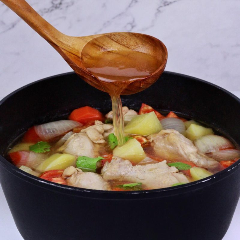 Teak Wooden Ladle for Cooking, Soup and Serving