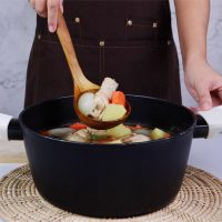 Teak Wooden Ladle for Cooking, Soup and Serving