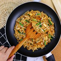 Teak Wooden Wok Slotted Spatula