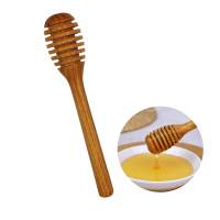 1.Teak honey Dipper Teak Wood Honey Dipper - 6-inch