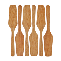 1.Tembusu Butter Paddle 6 PCS Tembusu Wood Butter Paddle