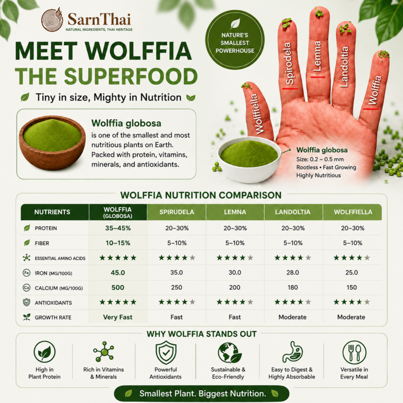 Wolffia powder 60g (2.11oz)